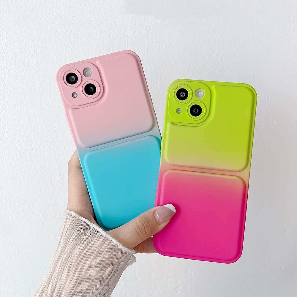iPhoneケース　iPhone12 グラデーションケース　ソフトカバー Amazon.co.jp: ソフトシリコングラデーションカラーケース IPhone 11